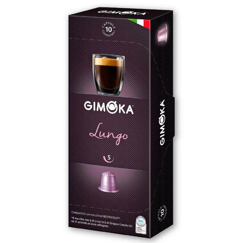 Κάψουλες Espresso Gimoka Lungo 50τεμ. - Συμβατές Nespresso