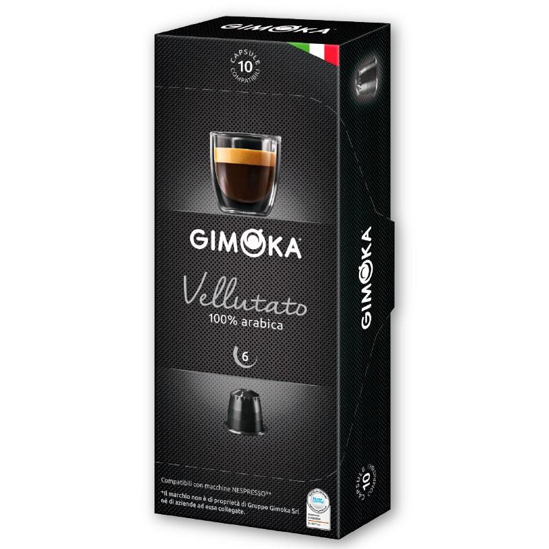 Κάψουλες Espresso Gimoka Vellutato 50τεμ. - Συμβατές Nespresso