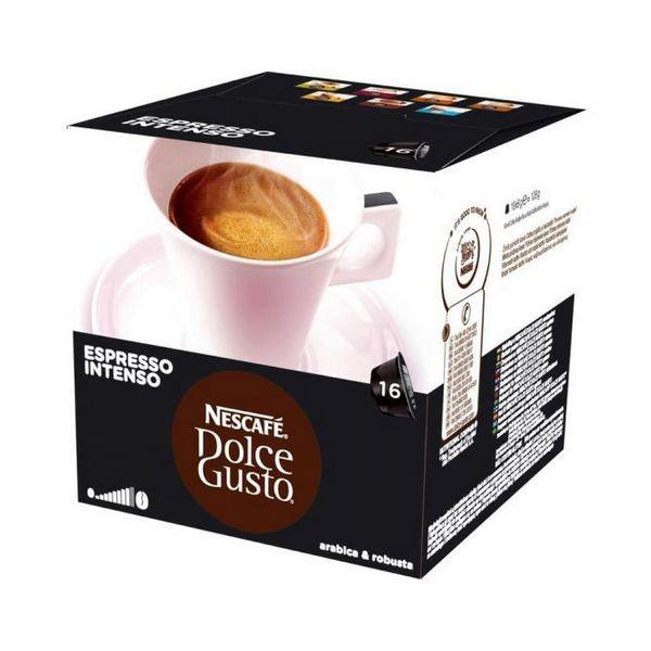 Κάψουλες Καφέ με Θήκη Nescafe Dolce Gusto 26406 Espresso Intenso (16 uds)