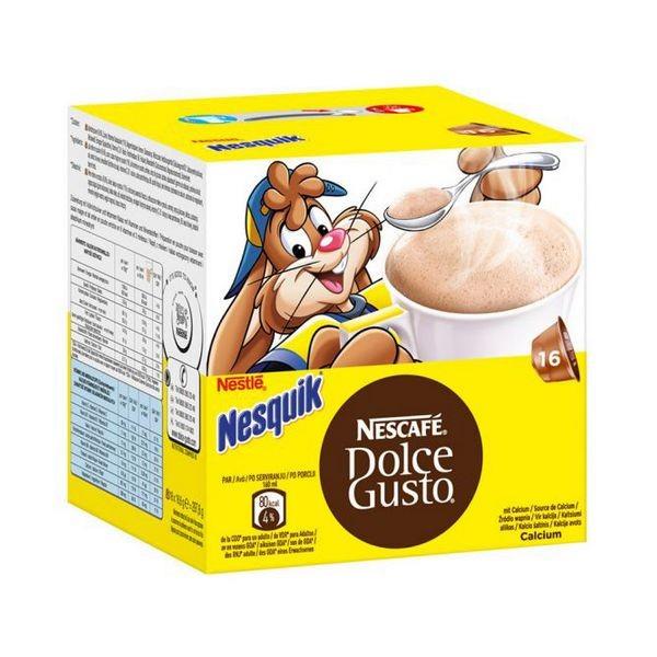 Κάψουλες Καφέ με Θήκη Nescafe Dolce Gusto 62183 Nesquik (16 uds)