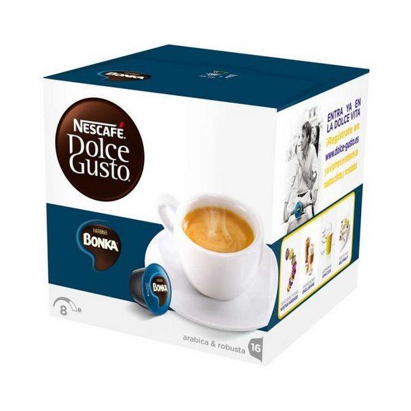 Κάψουλες Καφέ με Θήκη Nescafe Dolce Gusto 13758 Espresso Bonka (16 uds)