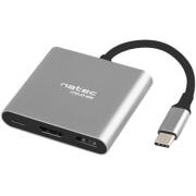 NATEC NMP-1607 USB-C PD USB 3.0 HDMI 4K MULTI PORT