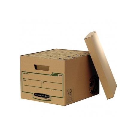 Κουτί Μετακόμισης 32.5x26x37.5cm. Δεν απαιτείται η Χρήση Ταινίας. Fellowes Bankers Box® 4470601
