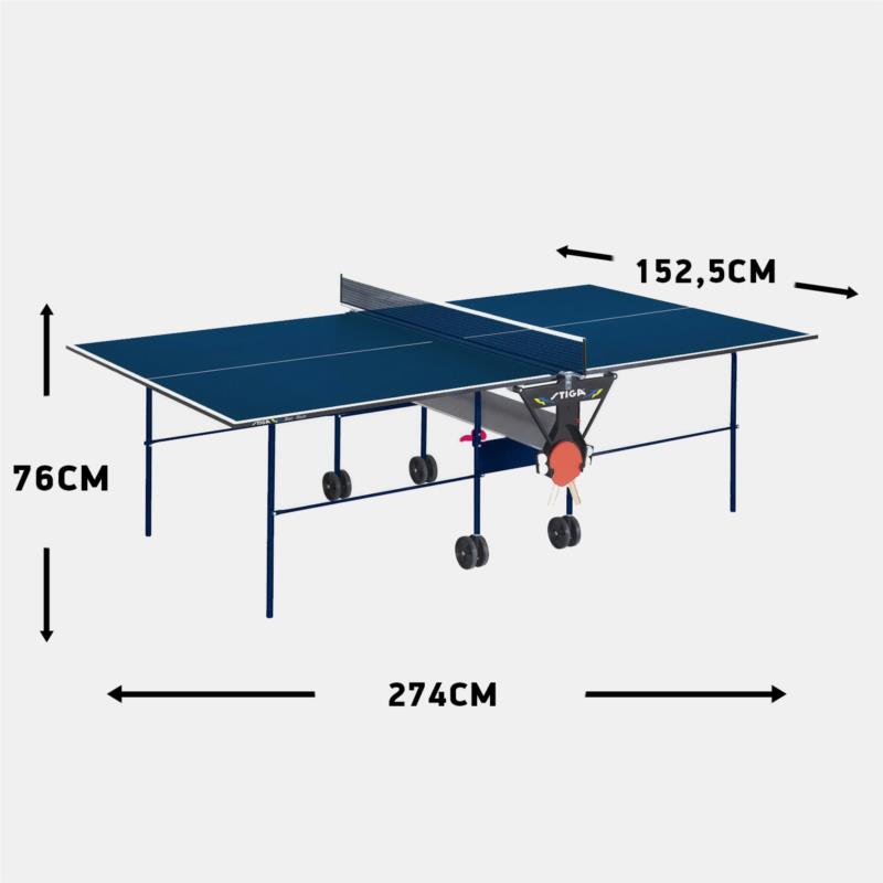 Stiga Basic Roller Ping Pong Table 184 X 66.5 X 187 Cm. (9000053832_9312)