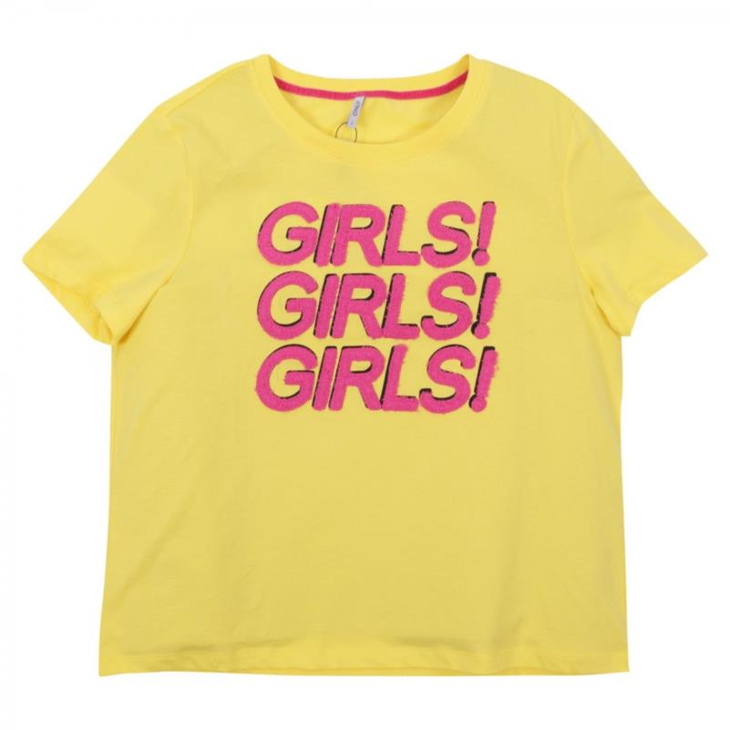 Only maria ss 90s girls top box jrs 15150922 Κίτρινο