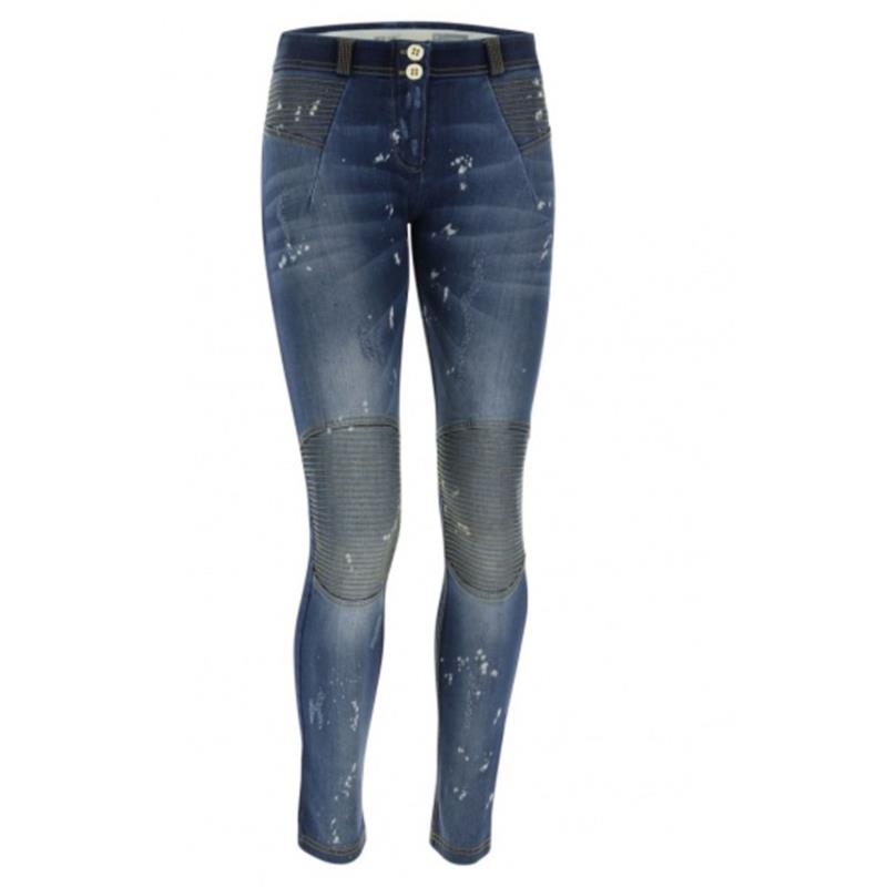 Κολάν Freddy Wr.Up. Skinny Regular Rise Jeans With White Patches WRUP1RF813-J0Y Γυναικείο
