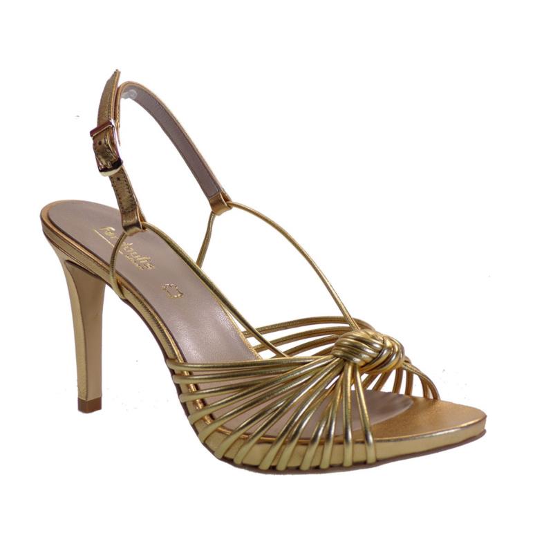Fardoulis shoes Γυναικεία Παπούτσια Πέδιλα 8114 Χρυσό