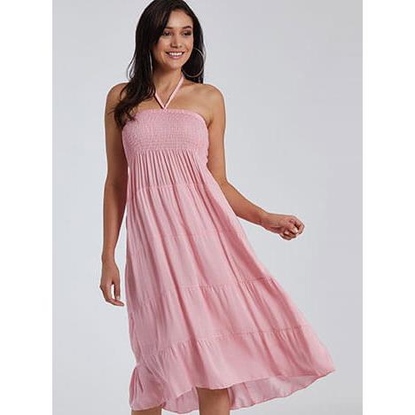 Φούστα-φόρεμα με σφηκοφωλιά SG1567.8058+5