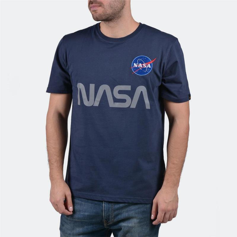 Alpha Industries NASA Reflective Ανδρικό T-Shirt (20804111115_27201)