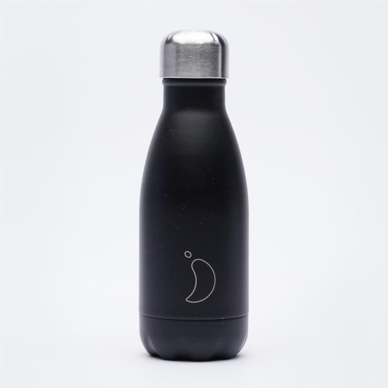 Chilly's Mono Black Matte Ανοξείδωτο Μπουκάλι Θερμός 260 ml (9000027018_1469)