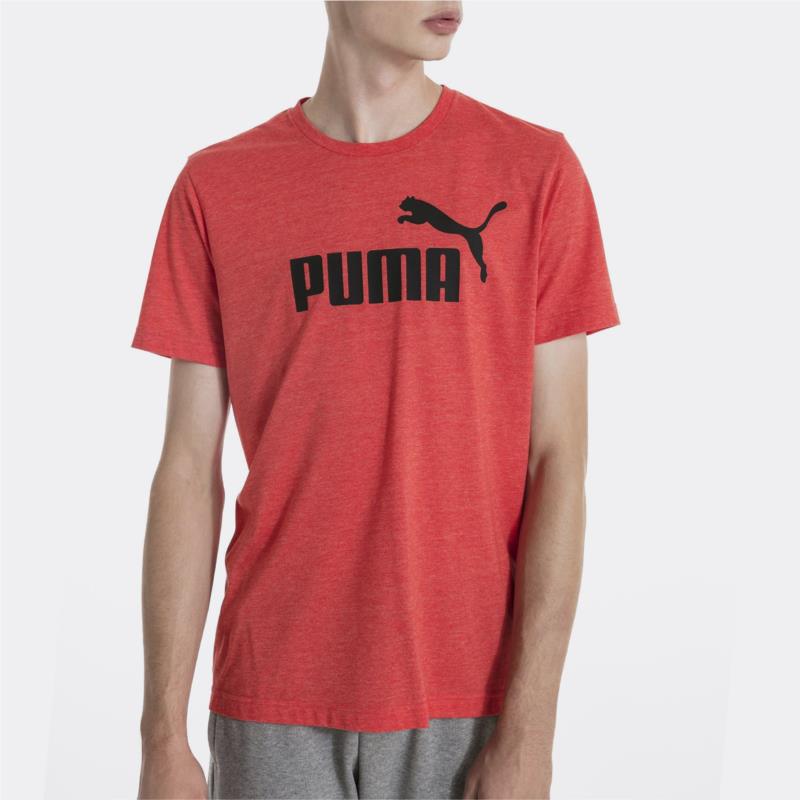 Puma Essentials+ Heathered Tee - Ανδρική Μπλούζα (9000022145_36671)