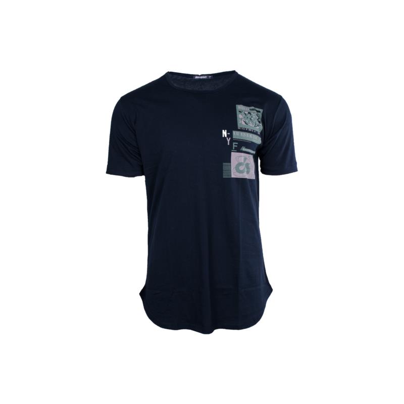 Dansport Ανδρικό T-shirt | 22104-Μπλε