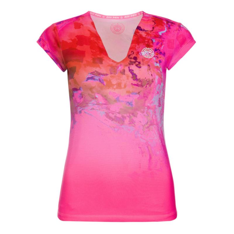 Γυναικεία μπλούζα τένις Bidi Badu Bella 2.0 Tech V-Neck