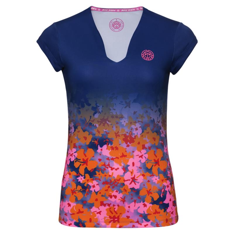 Γυναικεία μπλούζα τένις Bidi Badu Bella 2.0 Tech V-Neck