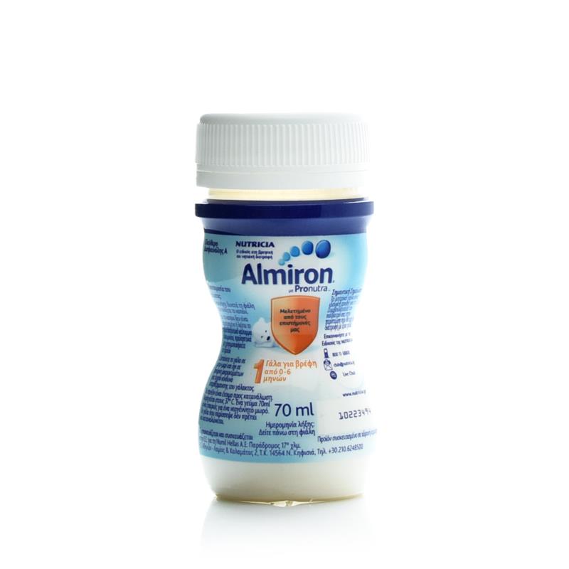 Nutricia Almiron 1 Πλαστικό φιαλίδιο των 70ml