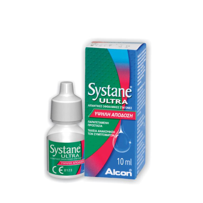 Alcon Systane Ultra Λιπαντικές Οφθαλμικές Σταγόνες 10ml
