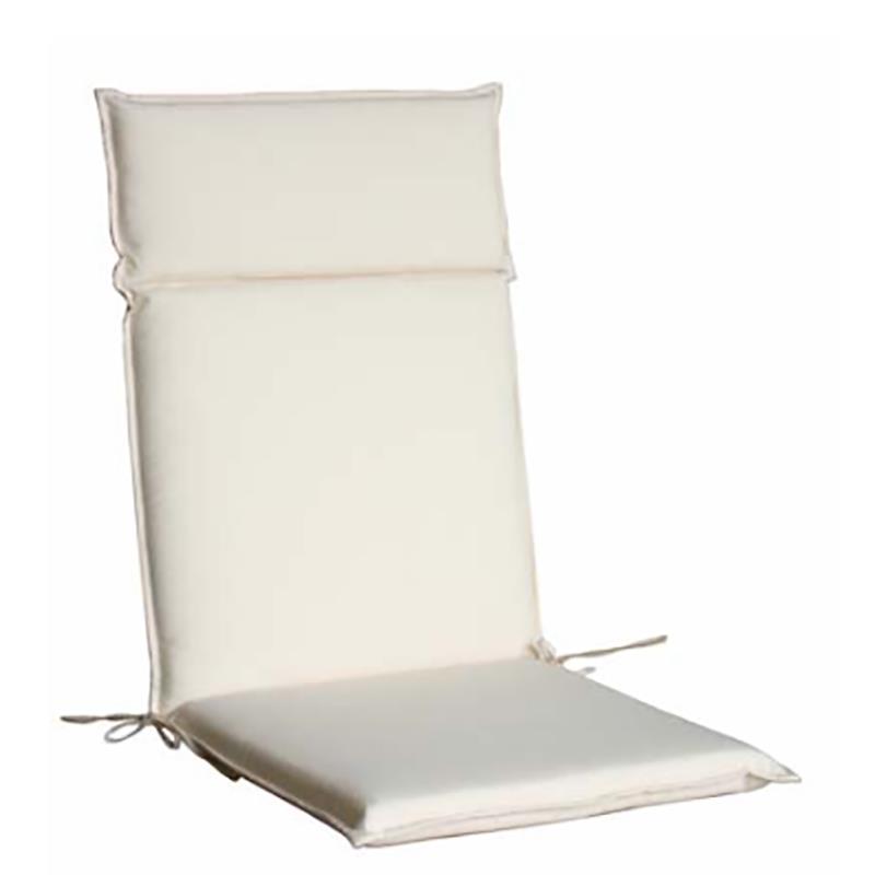 Μαξιλάρι Για Καρέκλα 5 Θέσεων Εκρού 114x48x5cm CUS-POS/CR
