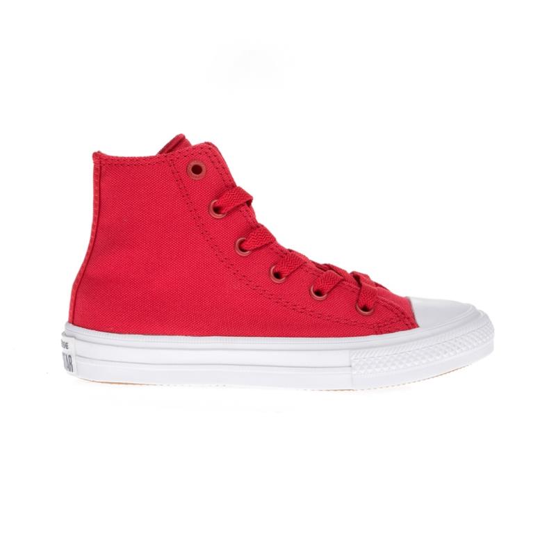 CONVERSE - Παιδικά παπούτσια Chuck Taylor All Star II Hi κόκκινα
