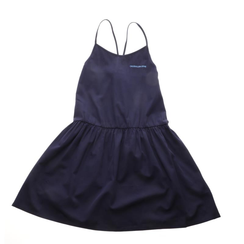 CALVIN KLEIN JEANS KIDS - Παιδικό φόρεμα CALVIN KLEIN JEANS KIDS μπλε