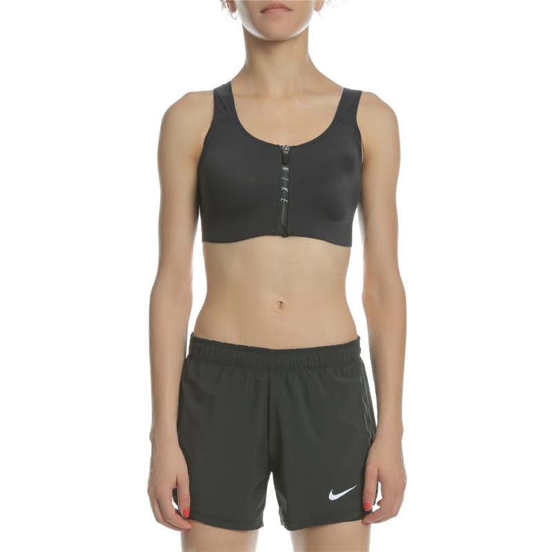 NIKE - Γυναικείος αθλητικός στηθόδεσμος Nike SHAPE ZIP BRA μαύρος