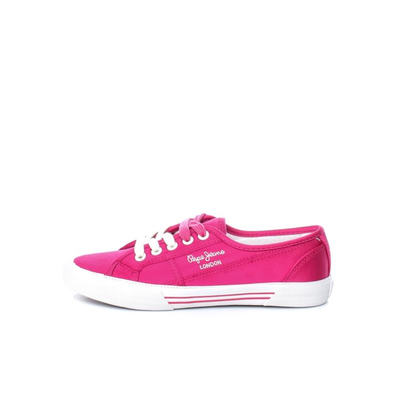 PEPE JEANS - Γυναικεία παπούτσια PEPE JEANS ABERLADY SATIN ροζ
