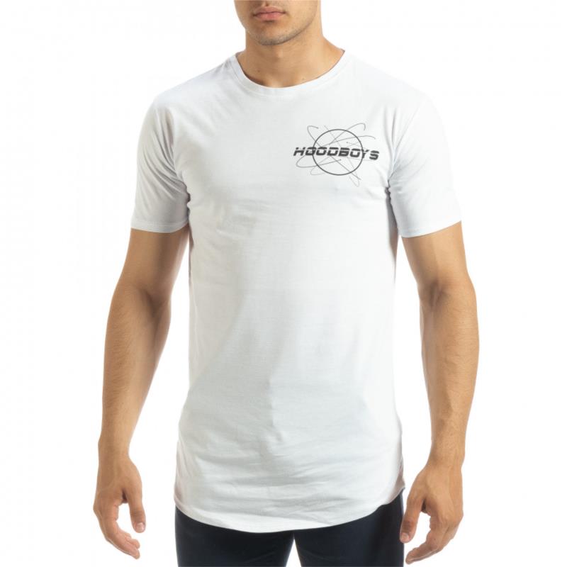 Ανδρική λευκή κοντομάνικη μπλούζα Off The Limit