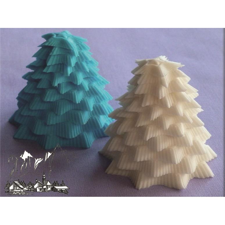 Φόρμα Σιλικόνης 3D Χριστουγεννιάτικο Δέντρο 52mm - Culpitt