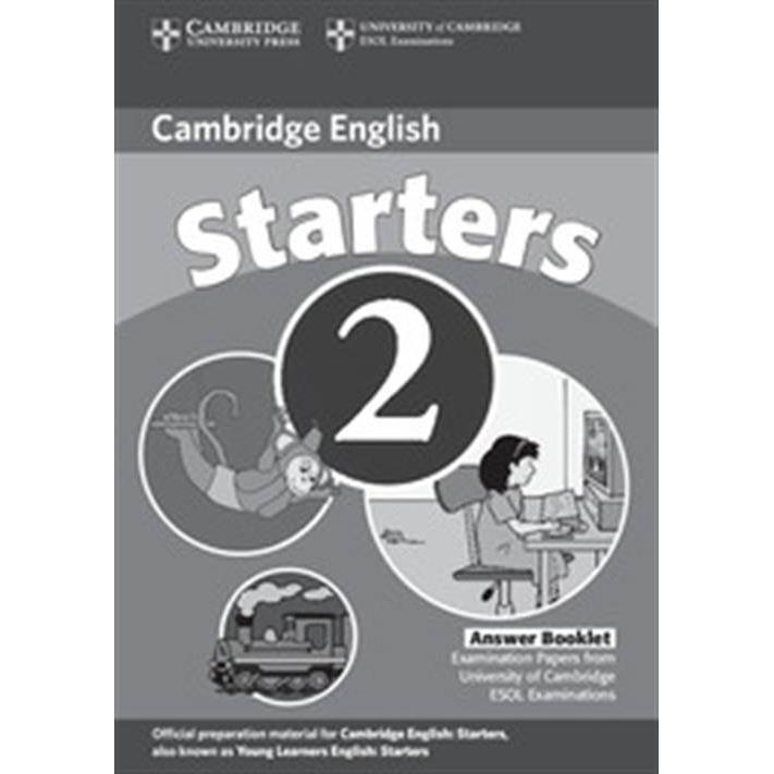 CAMBRIDGE YOUNG LEARNERS ENGLISH TESTS STARTERS 2 ANSWER BOOKLET 2ND EDITION