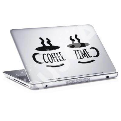 Coffee time Sticker Αυτοκόλλητα Laptop