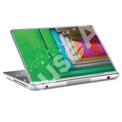Πολύχρωμο Skins sticker Αυτοκόλλητα Laptop 8,9 Inches / 25X17 cm